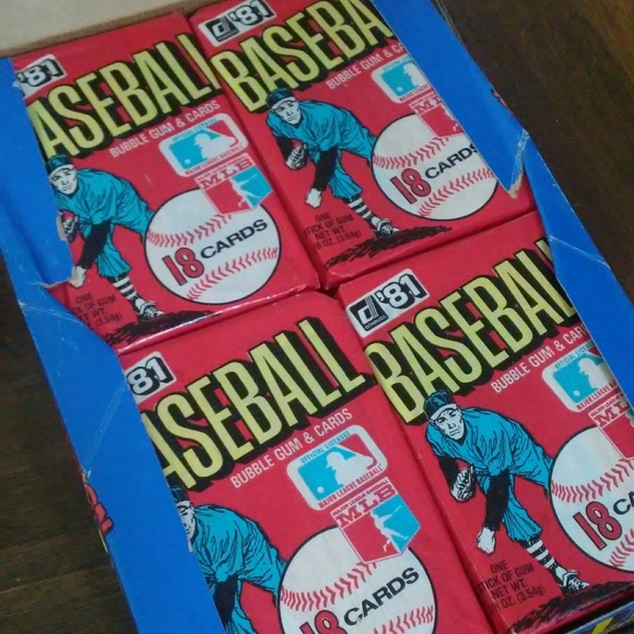 1981 Donruss Baseball Cards Box - Picture 2 of 2